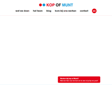 Tablet Screenshot of kopofmunt.com